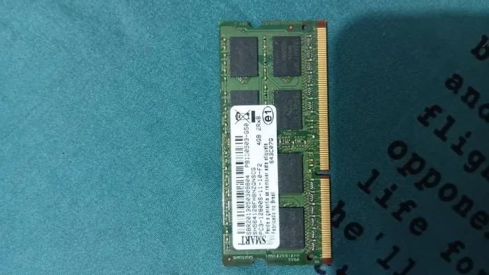 Memória ram 4GB