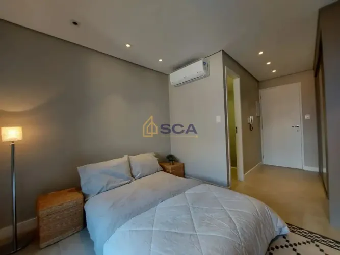 Excelente studio mobiliado com 25 m² e 1 vaga de garagem no Jardim Paulistano