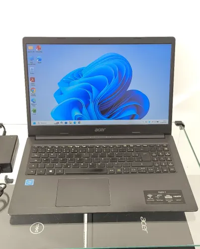Notebook Acer Aspire A315 - Intel Dual Core N4000 - RAM 4GB - SSD 128GB - Tela 15.6 Slim