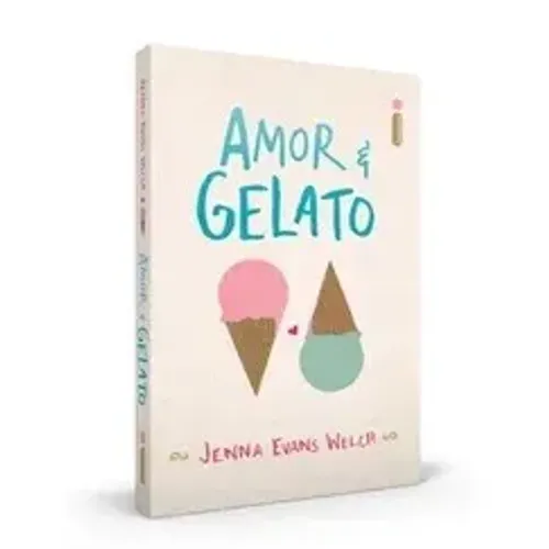 Livro amor e gelato