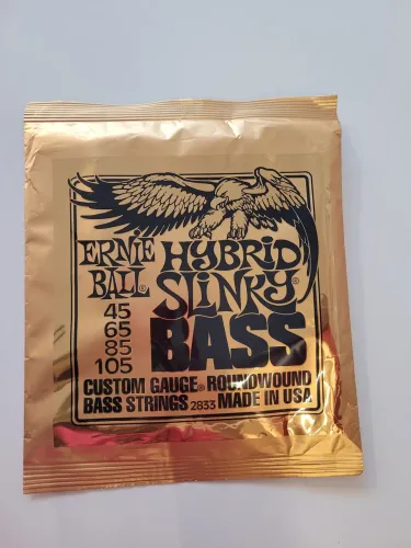 Encordoamento de baixo Ernie Ball
