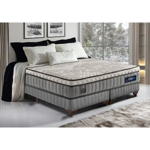 Cama Box King Cama inBox Frost ThermoGel Molas Ensacadas