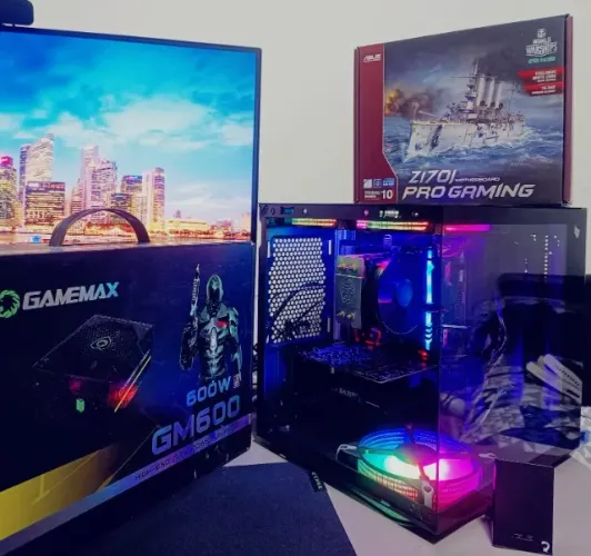 PC Gamer Intel i7-7700 + GTX 1050 | Pronto para usar