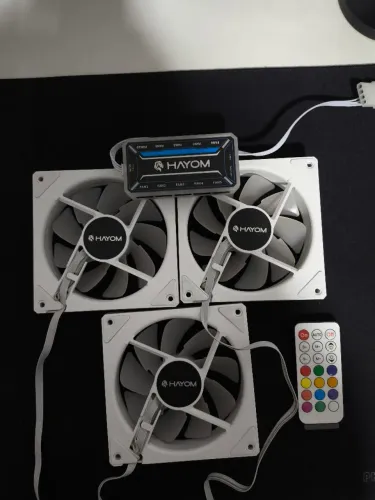 Ventoinhas Hayom 120mm RGB