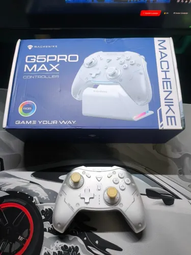 Controle Machenike G5 PRO MAX Completo, Force feedback Trigger, Hall Effect