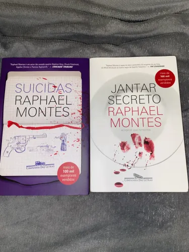 Livros Raphael Montes
