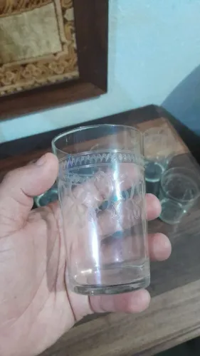 Conjunto 6 copos de água saint louiz