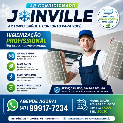 Higienização de ar condicionado