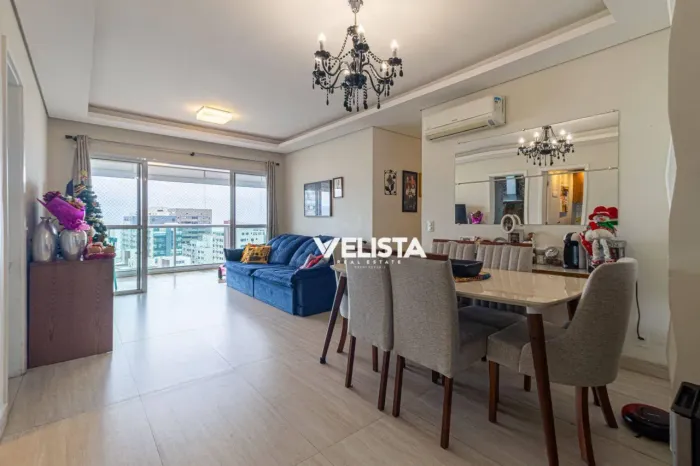 Apartamento com Varanda Gourmet Vista Mar, 3 dormitórios à venda, 136 m² por R$ 2.150.000
