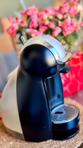 Cafeteira Arno Genius II + Porta cápsulas