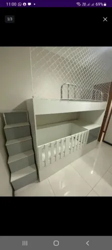 Beliche com berço 