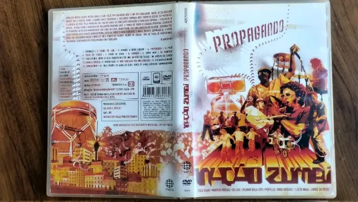 DVD Nação Zumbi - Propagando Ao Vivo