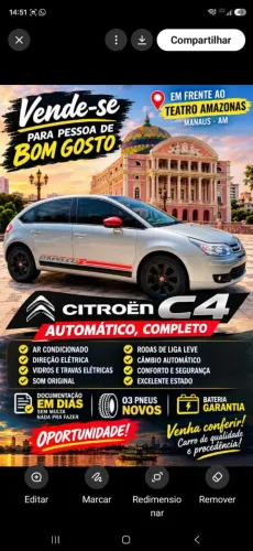 Citroen C4 GLX 2.0 Flex 16V 5P Aut. 2013