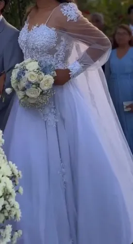 Vestido de Noiva + Véu