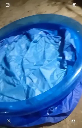 Piscina de plástico