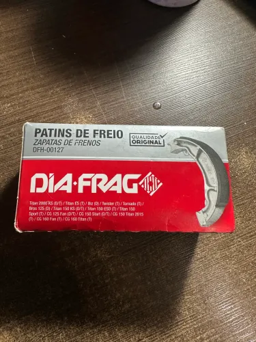 Patins de freios Fan 160
