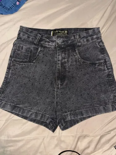 Short jeans predarias n 38 novo