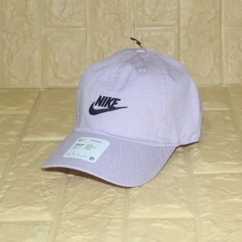 boné nike aba curva dad hat heritage pink original novo