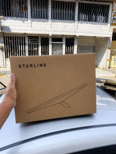 STARLINK MINI - INTERNET EM QUALQUER LUGAR