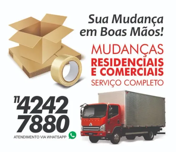 Mudança Residencial Serviço Completo Capital e Interior