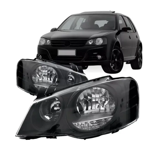 Par farol Golf 2008 Máscara negra