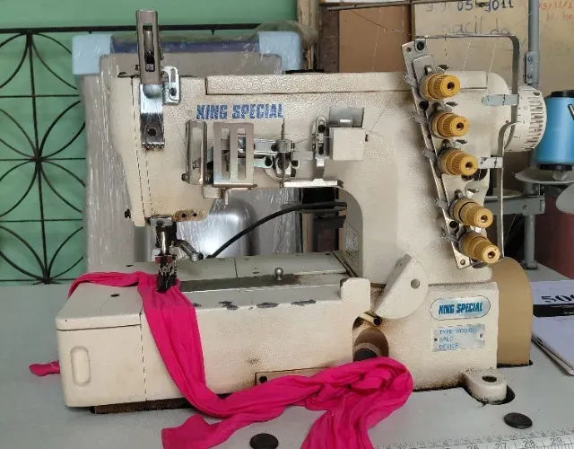 Máquina costura industrial goloneira King Special