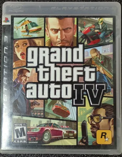 Grand Theft Auto IV - ps3 semi-novo
