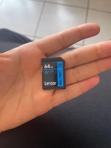 Vendo cartão de memória para câmera 