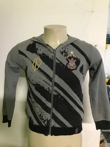 Blusa com gorro Corinthians Produto Licenciado