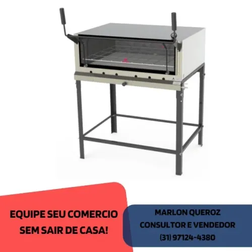 Forno Refratário a Gás 90x90 Progas
