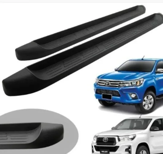 Kit Estribo Hilux 2017 em diante ESTE PRODUTO NÃO ESTÁ COM FRETE INCLUSO (PRODUTO NOVO)