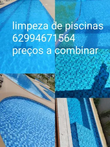 Piscineiro/ limpeza piscinas em geral / Anápolis