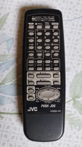 Controle Remoto Para Toda Linha De Video Cassete Jvc #av