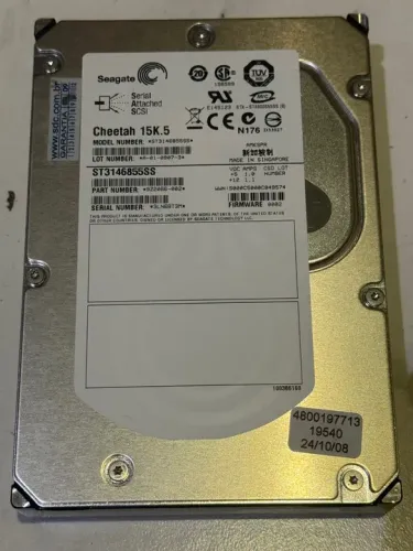 Disco rígido interno Seagate Cheetah 15K.5 ST3146855SS 146GB