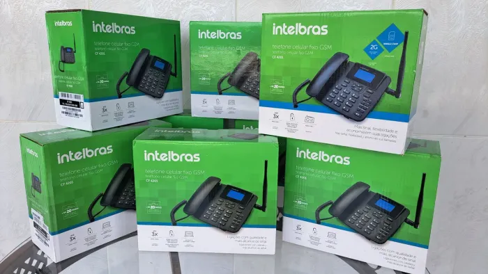 Caixas telefone de mesa.(VAZIAS)