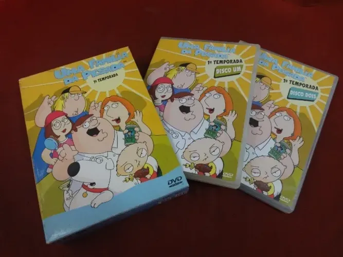 Box dvd Duplo Familia da Pesada Temp 1 Dublado