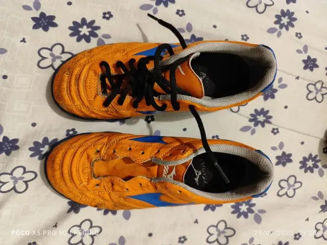 Chuteira futsal infantil mizuno 35 original