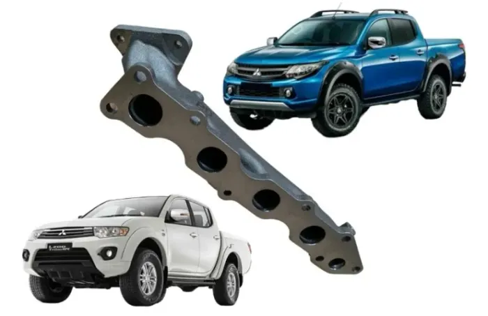 Coletor de escapamento motor com junta L200 triton 2,4 2016\2020