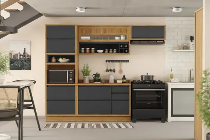 Cozinha completa Lisboa em MDF !! T310M