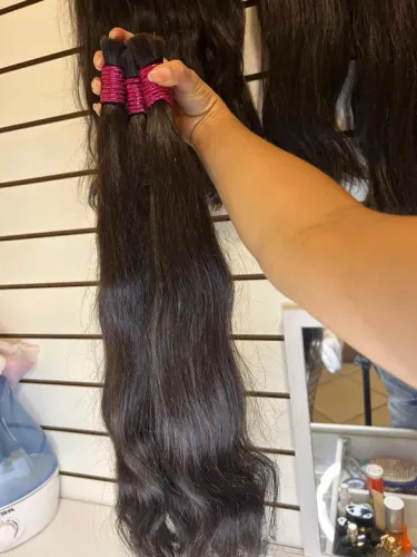 Cabelos indianos 55cm 65cm e 75cm semi limpo 100g