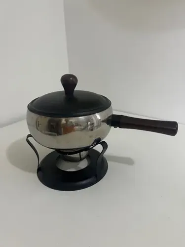 Panela de Fondue Antiga 1980 -  16x8 cms