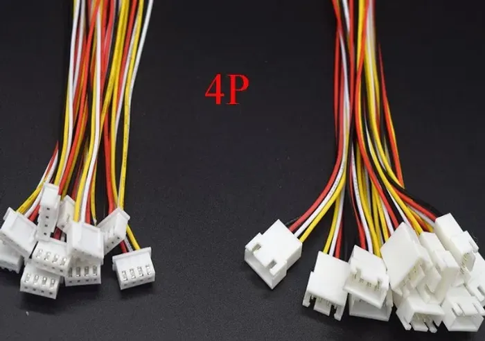 Conector Jst Xh 2.54mm 4 Vias Macho Fêmea Cabo 20cm Arduino Automação COD-CP636  