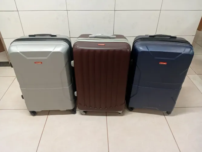 3 malas de viagem - prontas para sua próxima aventura!