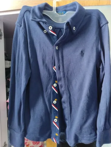 Camisa social infantil masculina