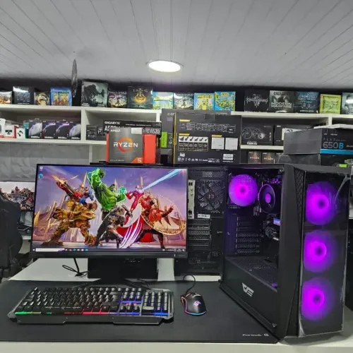 PC Gamer Completo Ryzen 5 - Bonito, Rápido e com Potencial de Upgrade!