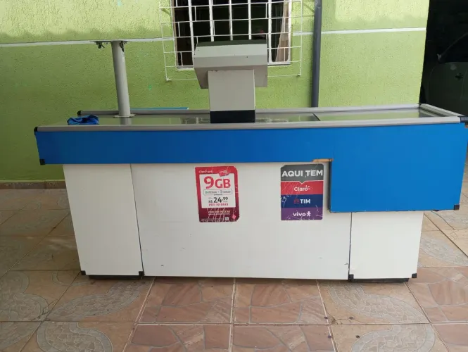 Balcão  caixa usado 