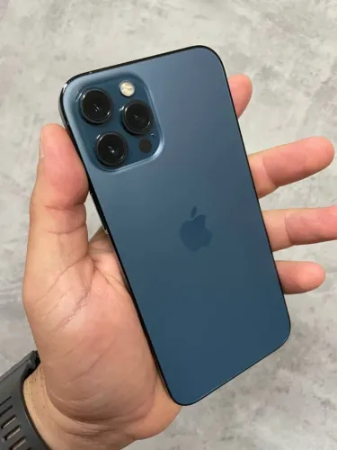 Iphone 12 Pro Max 5G 256gb Blue Semi Novo Impecável