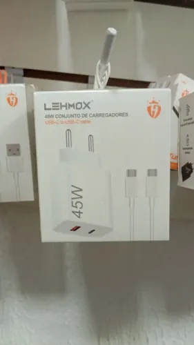 Carregador Rápido 45W USB-C para Celular