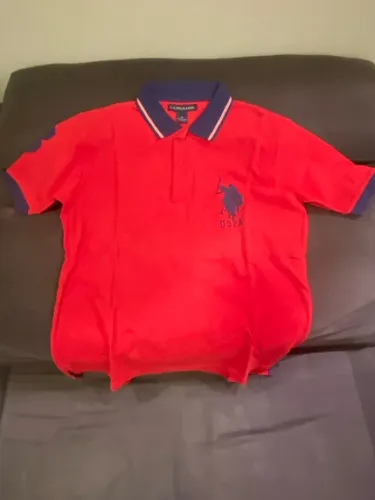 Camisa Polo US Polo Assn. Vermelha