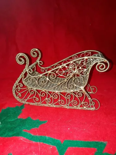 Trenó de Natal - Vintage